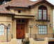 Outdoor Post Black Outdoor Posts + Hardware in 8
