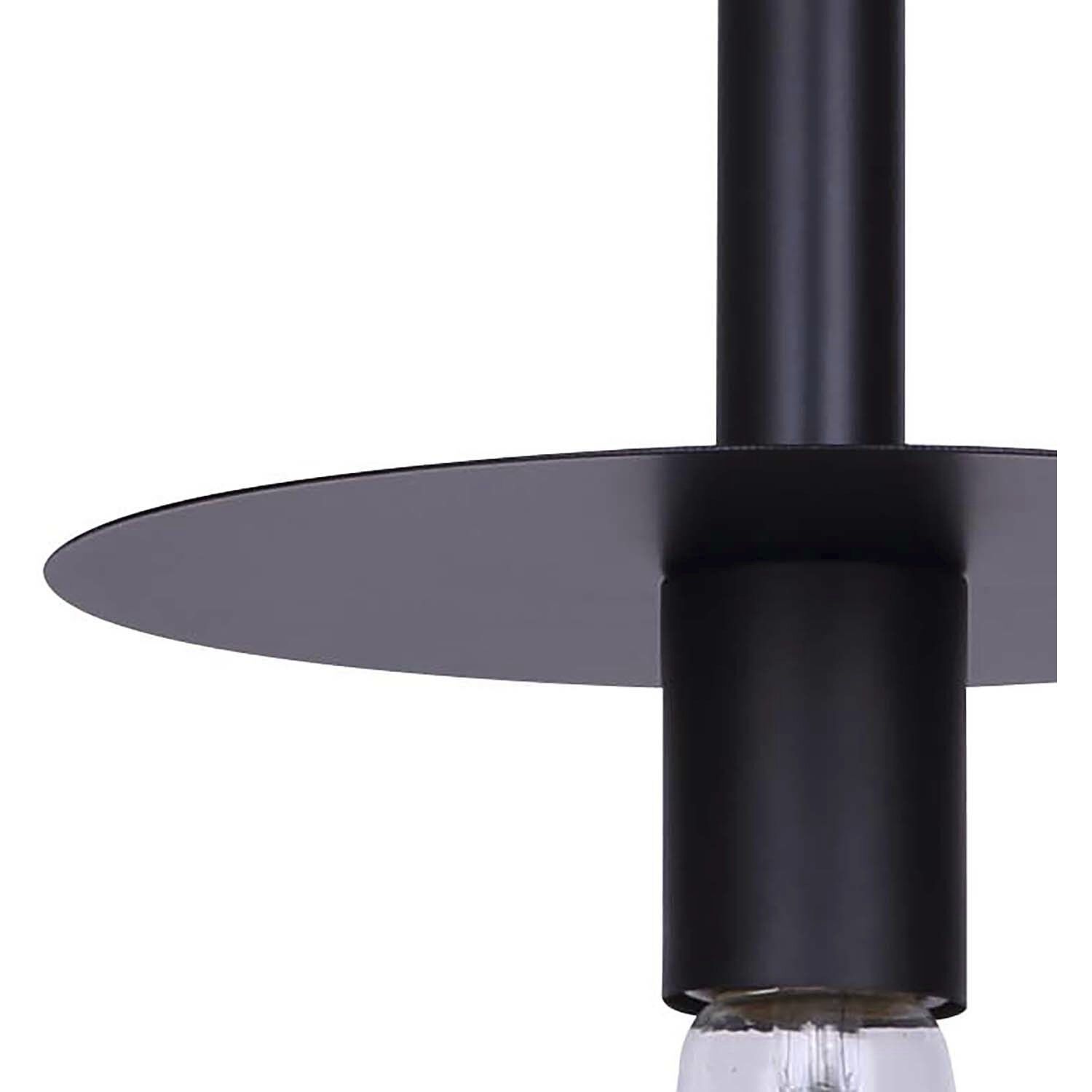 Viggo 1 Light 8 inch Black Pendant Ceiling Light