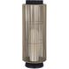 Aden 46 inch 60.00 watt Khaki Portable Portable Light, Both Indoor/Outdoor