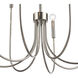Ulla 8 Light 28 inch Polished Nickel Chandelier Ceiling Light
