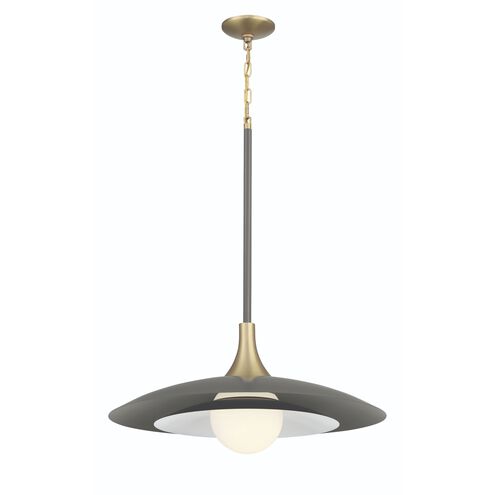 Welsh LED 24 inch Grey Pendant Ceiling Light