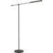 Astrid 54.69 inch 5.00 watt Metal Shade and Urban Bronze Floor Lamp Portable Light