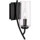 Tulip Sconce Wall Light in Satin Brass