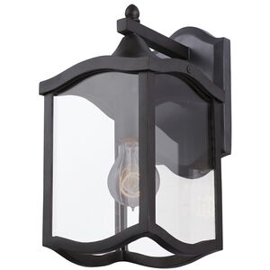 Lakewood Outdoor 1 Light 7 inch Aged Iron Wall Sconce Wall Light