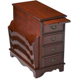 Gregory  Plantation Cherry Chairside Chest