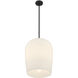 Livingston 1 Light 16 inch Matte Black Pendant Ceiling Light