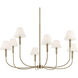 Eadie 8 Light Champagne Bronze Chandelier Foyer Ceiling Light