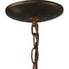 Bryn 11 inch 60.00 watt Hazelnut Bronze Outdoor Pendant