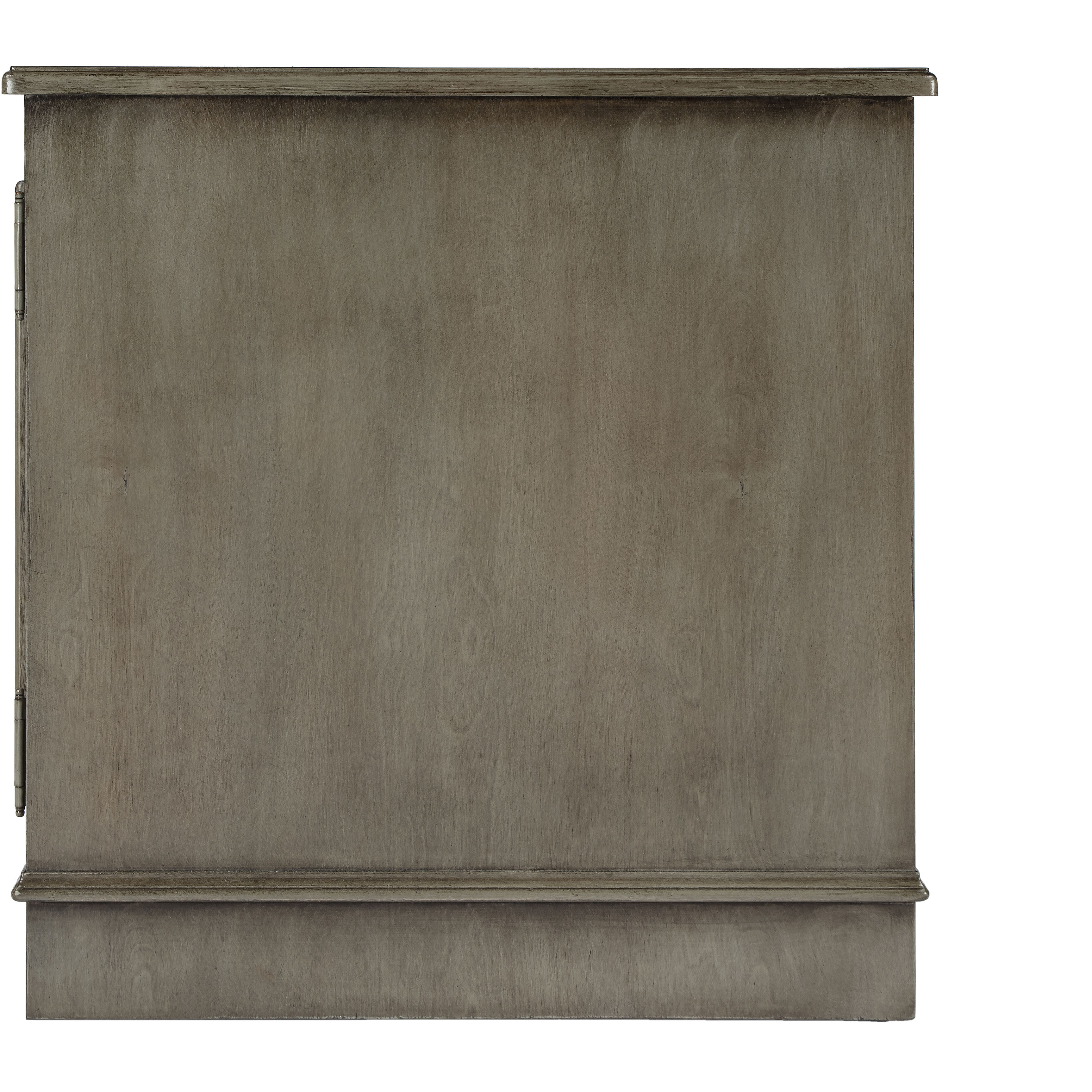 Masterpiece Harling  Silver Satin Chairside Chest