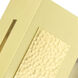 Lafayette 1 Light 14 inch Satin Brass Outdoor Wall Lantern