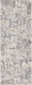 Palazzo 96 X 39 inch Navy Rug in 3 x 8, Runner