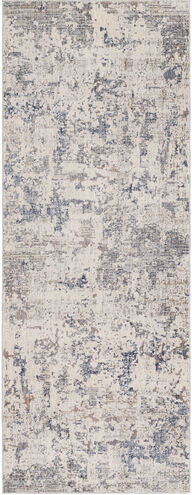 Palazzo 96 X 39 inch Navy Rug in 3 x 8, Runner
