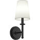 Kleine 1 Light 5.75 inch Black Wall Sconce Wall Light