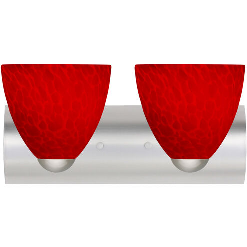 Sasha LED 14.5 inch Satin Nickel Vanity Light Wall Light