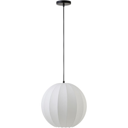 Ilume 1 Light 16 inch White Pendant Lamp Ceiling Light