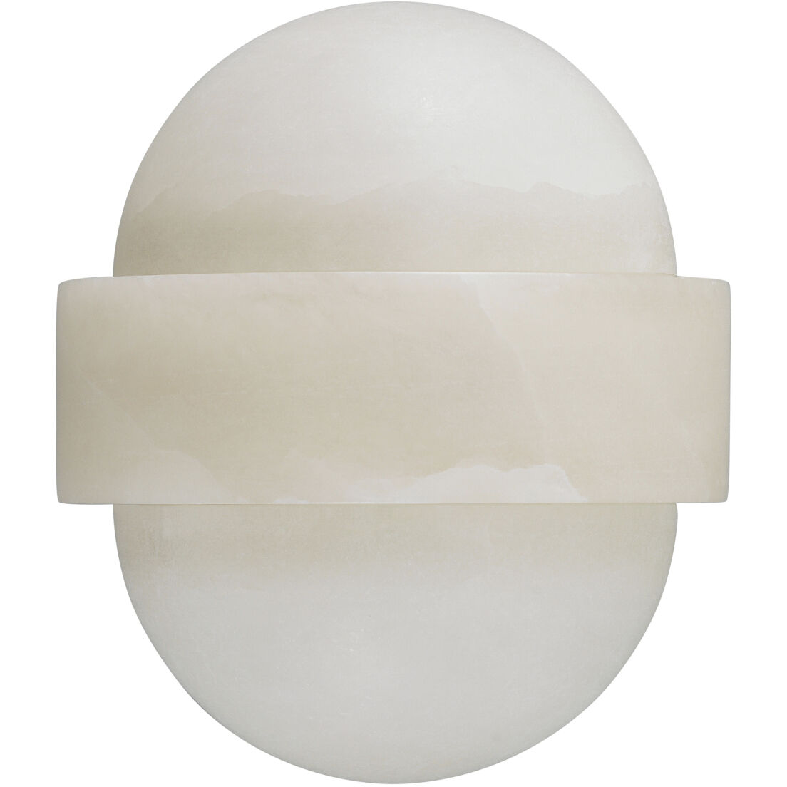 Icarus 2 Light 7.09 inch Antique Brass and Alabaster Wall Lamp Wall Light