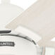 Erling 52 inch Fresh White with Bleached Alder/Fresh White Blades Ceiling Fan