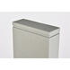 Raine 7 inch Silver Outdoor Wall Light