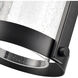 Luxio 1 Light 8.25 inch Powder Coated Black Outdoor Hanging Lantern