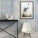 Waterside Collection Blue Framed Art