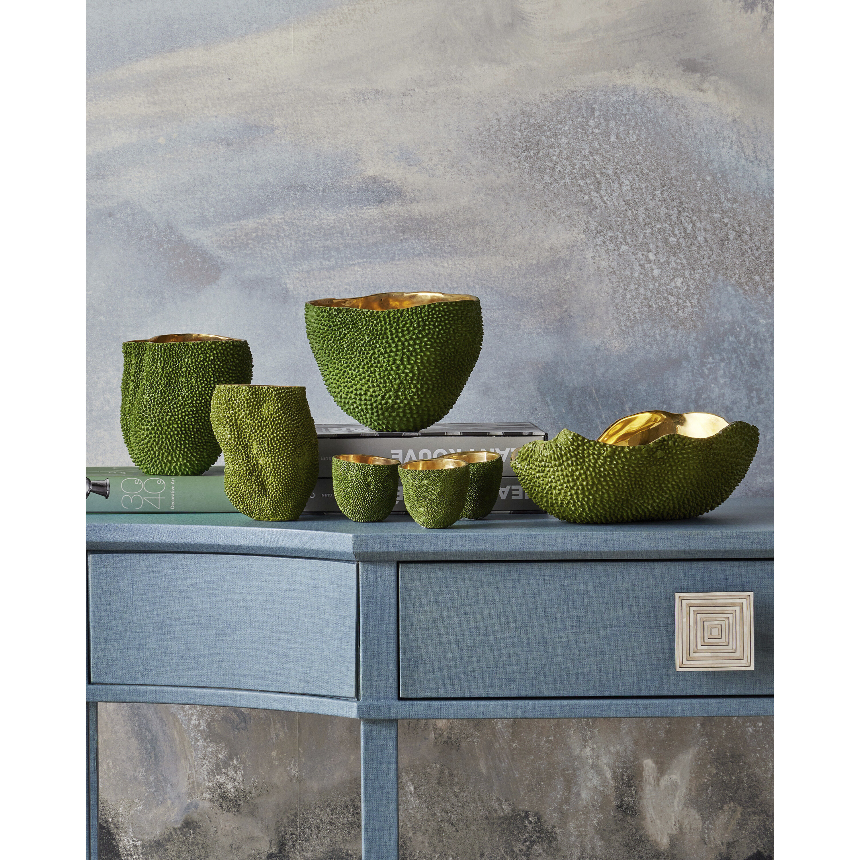 Jackfruit 3 X 2.75 inch Vases, Set of 3