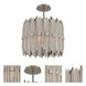 Massina 3 Light 17 inch Polished Nickel Pendant Ceiling Light