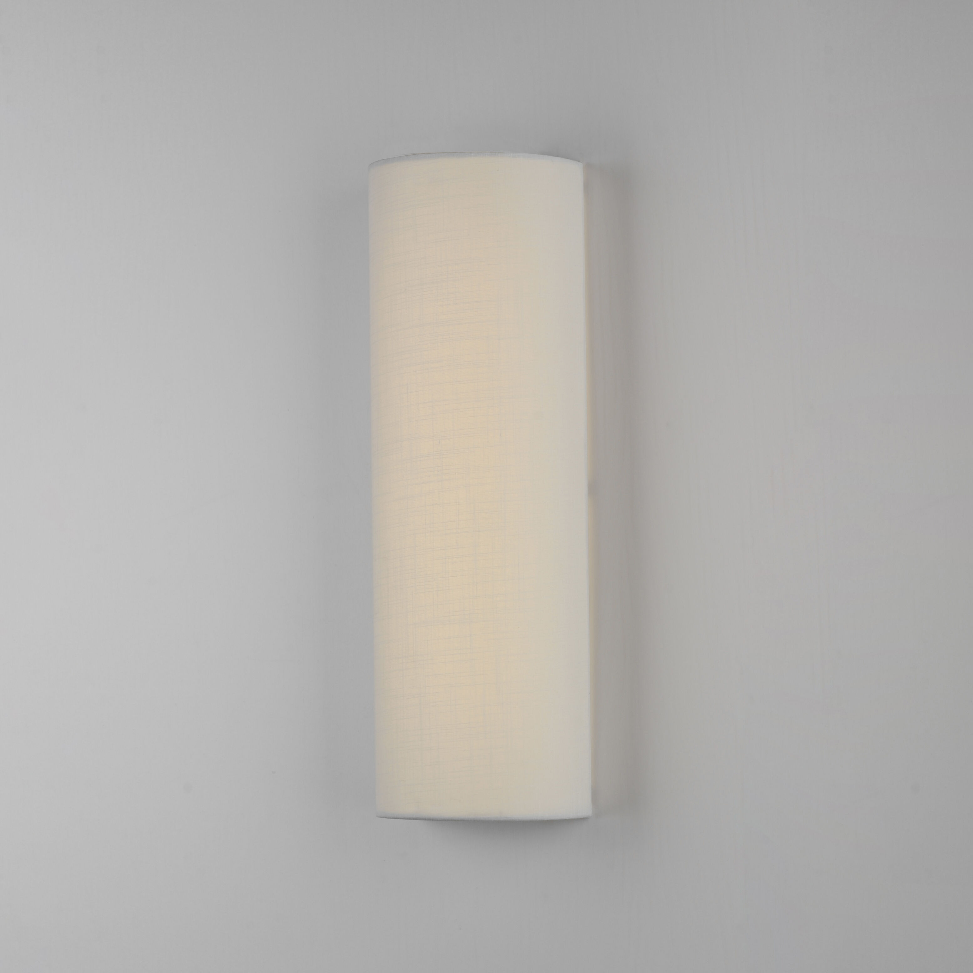 Prime LED 6 inch White Linen ADA Wall Sconce Wall Light