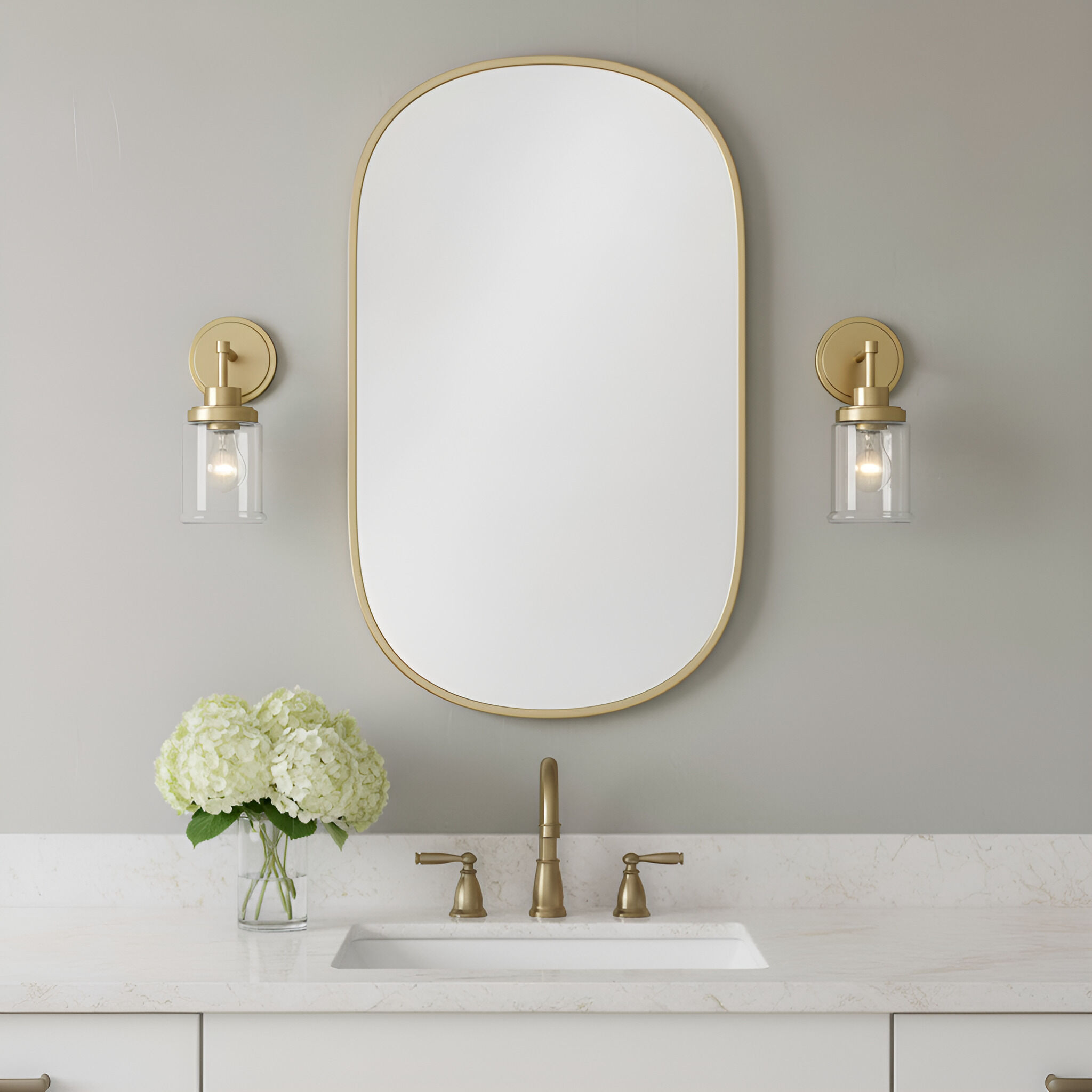 Anders 1 Light 4.75 inch Satin Brass Bath Vanity Wall Light