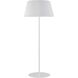 Gretchen 62.75 inch 100.00 watt Matte White Floor Lamp Portable Light, Round Base