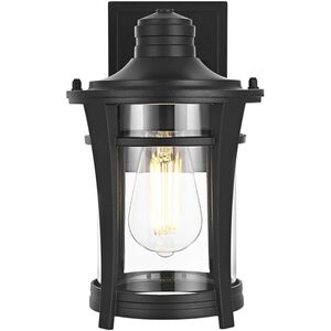 Artemis 1 Light 11 inch Black Outdoor Wall Sconce