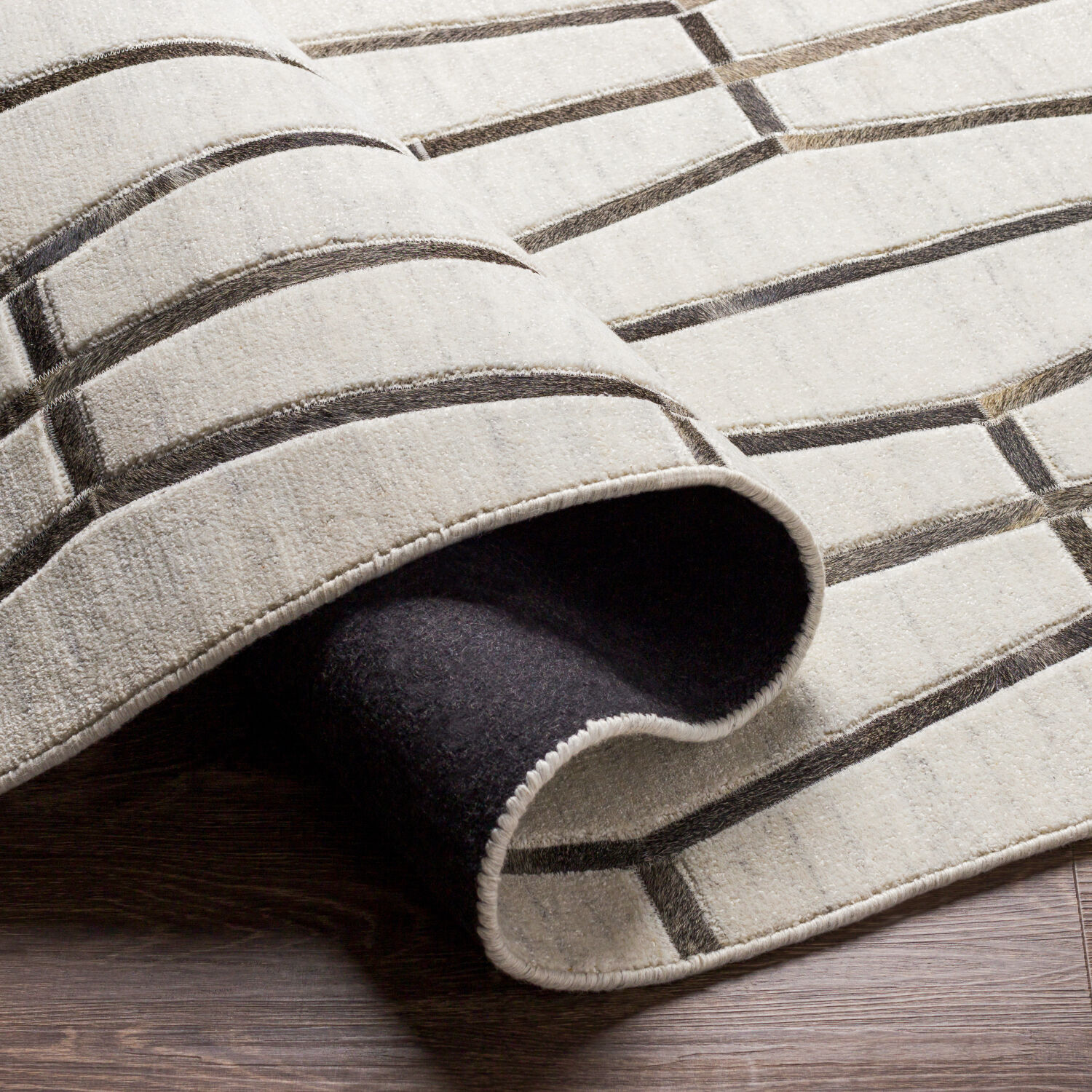 Eloquent 36 X 24 inch Light Gray Rug in 2 x 3, Rectangle