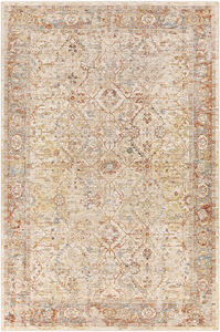 Aspendos 114 X 79 inch Dusty Pink Rug, Rectangle