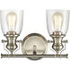 Chadwick Vanity Light Wall Light in Satin Nickel