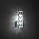 Signature Verve LED 3.9 inch Polished Stainless Steel ADA Wall Sconce Wall Light in Radiance, Schonbek Signature