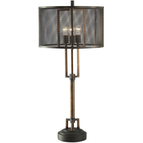 Winchester 39 inch 60 watt Copper and Iron Table Lamp Portable Light