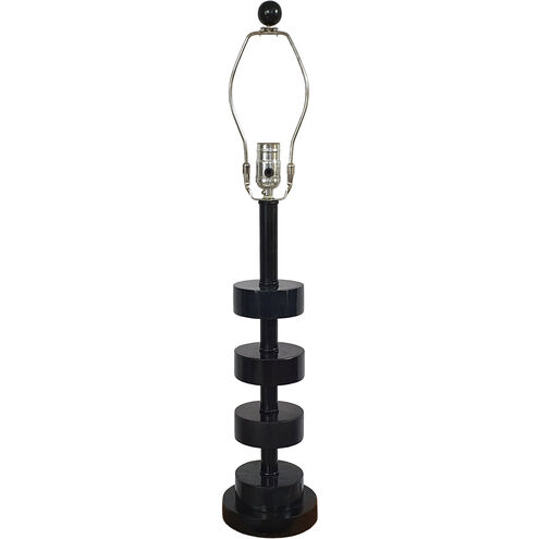 Fonrosa 28 inch 60.00 watt Black and White Table Lamp Portable Light