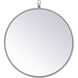 Eternity 18 X 18 inch Silver Wall Mirror