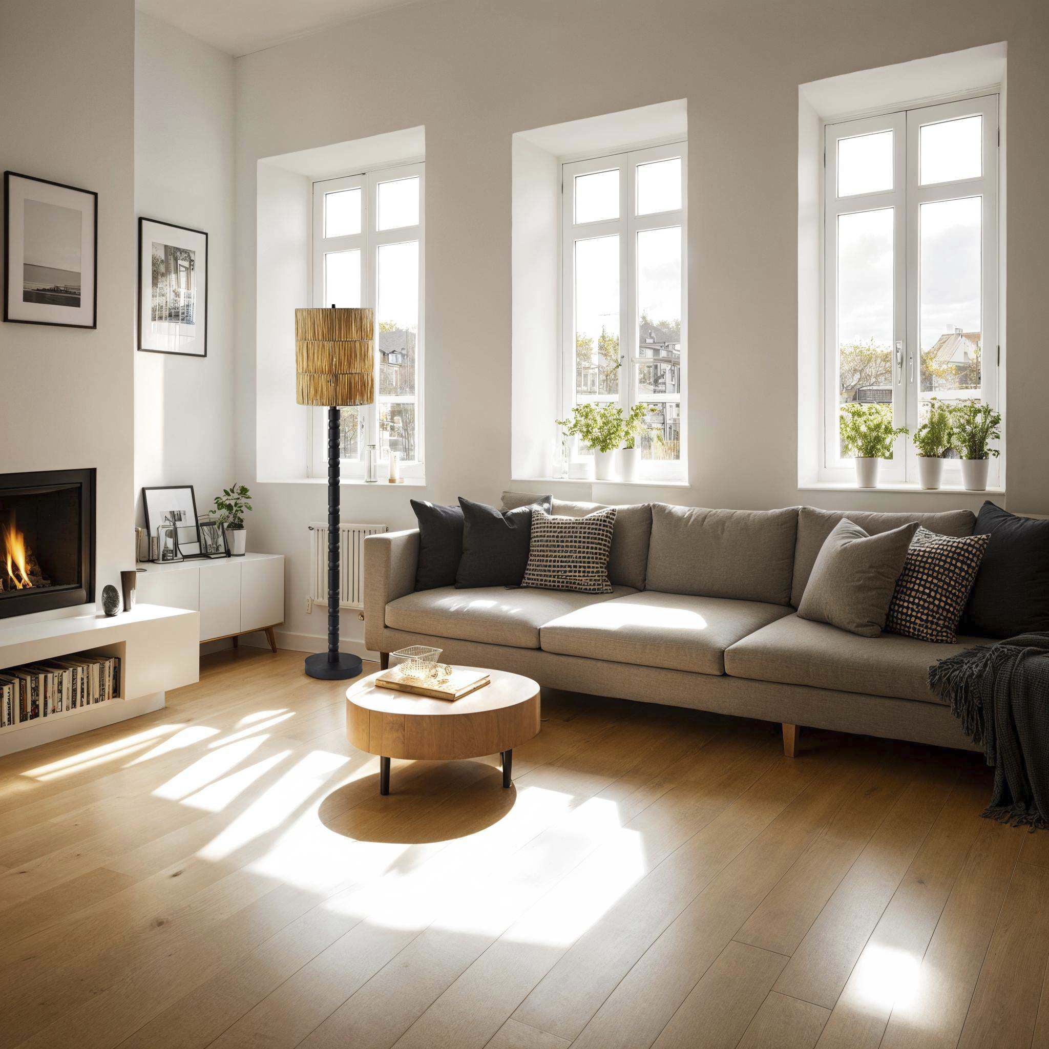 Norfolk 63 inch 100.00 watt Black Wood Floor Lamp Portable Light