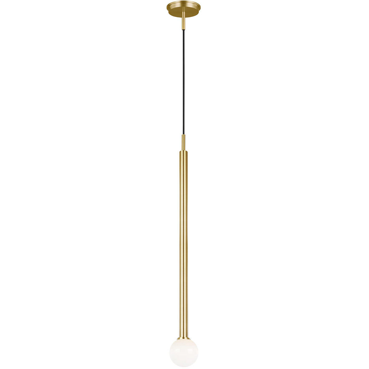 Kelly by Kelly Wearstler Nodes 1 Light 8 inch Burnished Brass Pendant Ceiling Light