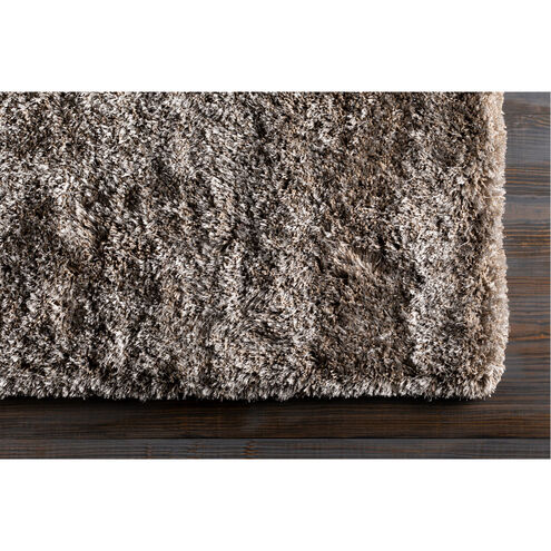 Grizzly 96 X 60 inch Medium Gray Rug in 5 x 8, Rectangle