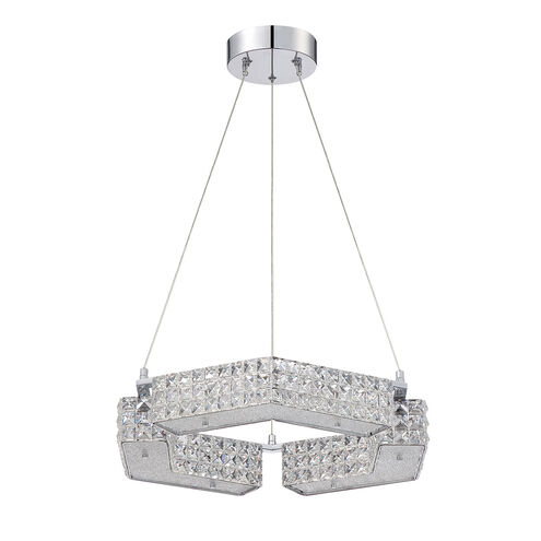 Carina 6 Light 21 inch Chrome Pendant Ceiling Light