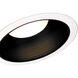 Intra White with Black Down Light