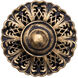 La Scala 6 Light 23 inch Midnight Gild Chandelier Ceiling Light in Heritage