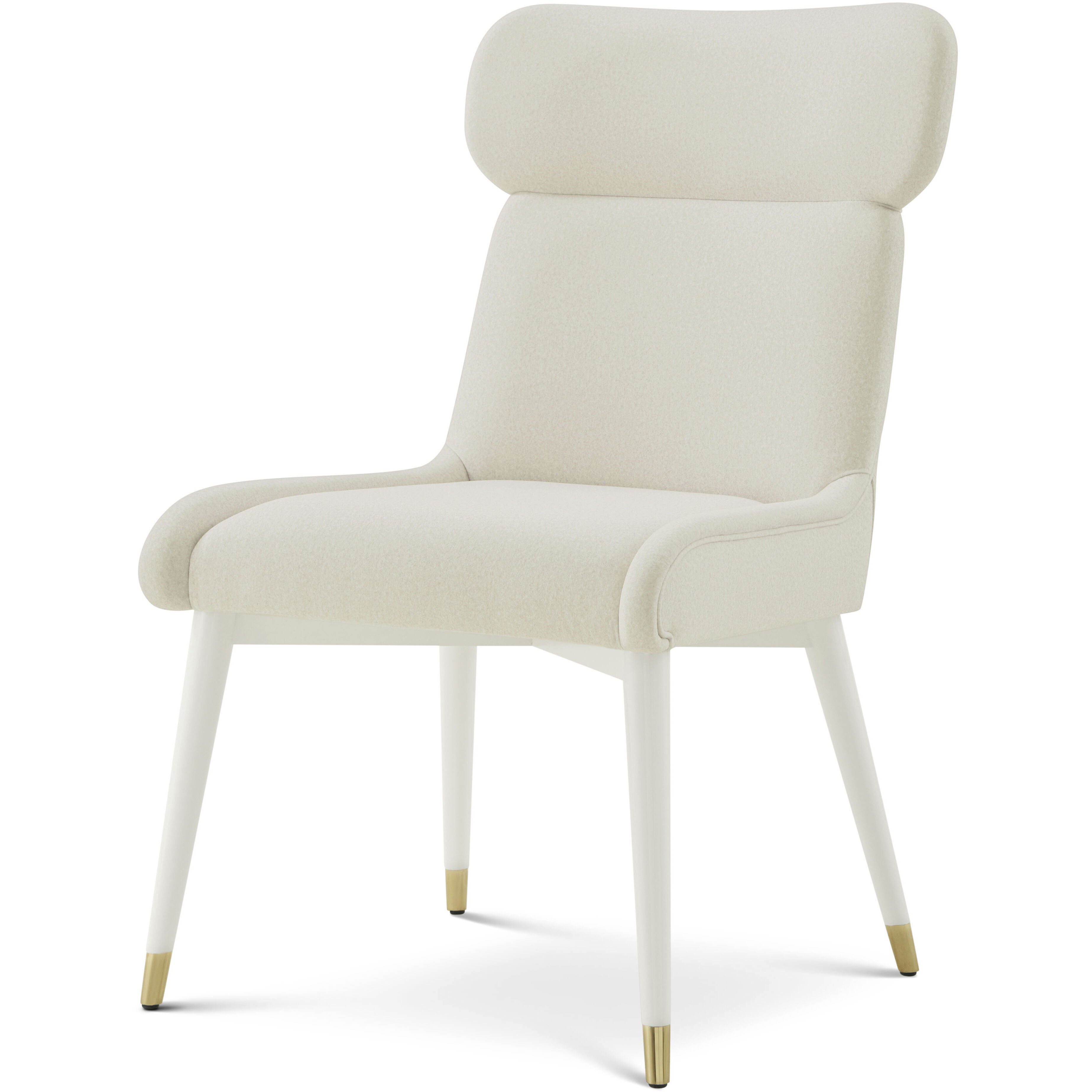 Judith Leiber Couture Solstice Dining Side Chair, Wooden, Upholstered
