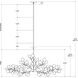 Lunaria 6 Light 51 inch Contemporary Silver Leaf Chandelier Ceiling Light