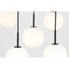 Richard June Sorelle 9 Light 38.5 inch Aged Iron Chandelier Ceiling Light