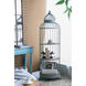 Charlotte 66.5 X 26 X 24 inch Green/Brown Shelf