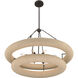 Aeris 8 Light 36 inch Dark Bronze Pendant Ceiling Light