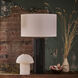 Zara 30.5 inch 150.00 watt Blacken Zinc Table Lamp Portable Light