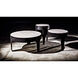 Cylinder 24 X 24 inch Matte Black Side Table, Large